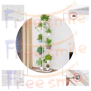 フラワースタンド ガーデンラック 花台 植物ラ...の詳細画像2