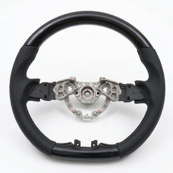 純正D型ステアリングに対応 (ピアノブラック) スポーツステアリング ノート E12後期 H28/1...