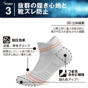 靴下 メンズ ソックス スポーツ くるぶし シ...の詳細画像5