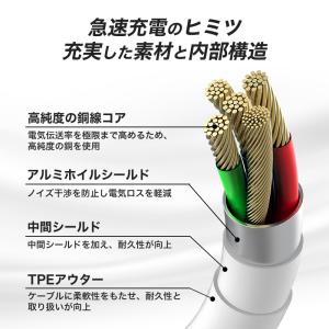 ライトニングケーブル iPhone 充電ケーブ...の詳細画像5