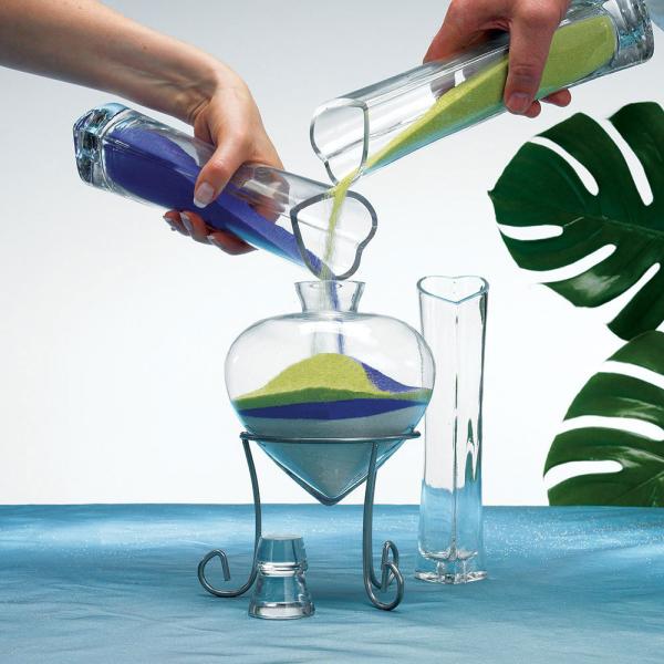 サンドセレモニー ハートのボトルセット ガラス容器