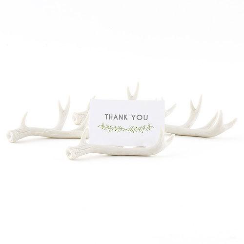 カード立て カードスタンド ミニチュア 鹿の角 6個セット