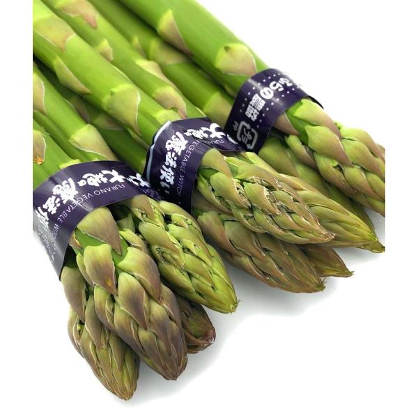 【札幌中央卸売市場より発送】<br>【北海道産）グリーンアスパラLLサイズ7束/箱入（3〜4本/束×...