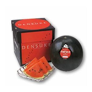 【札幌中央卸売場内より宅配便】<br>当麻産でんすけすいか【秀品】5L〜6L（10kg〜12kg）