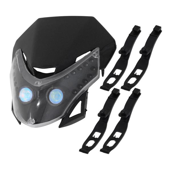 LEDヘッドライト カウル KLX250 KSR50 KSR80 KS50 KS80 KSR110 ...