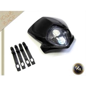 カワサキ（Kawasaki） ウインカー付 ヘッドライト カウルマスク
