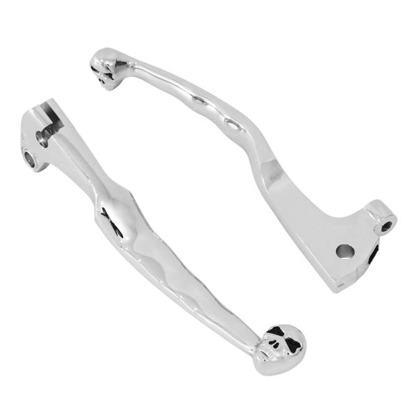 新品 ビラーゴ250 3DM メッキレバー 左右セット 社外品 XV250