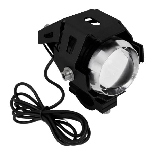 新品 CREE製 U5 チップ LEDヘッドライト 15W/3000LM バイク用/黒 ヘッドランプ...