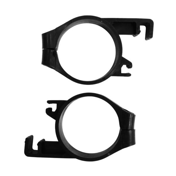 フロント フォークガード ガイド KLX250 KDX200 Dトラッカー 250SB ガイド 黒 ...