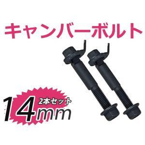 キャンバー調整ボルト エクストレイル/X-TRAIL T30 2WD フロント用 14mm 日産  サスペンション アライメント調整 偏芯カムボルト｜yous-shopping