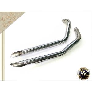 しゅ　スティード400　NC26　スラッシュカットマフラー サイレンサーマフラー スラッシュカット スティード400 スティード600