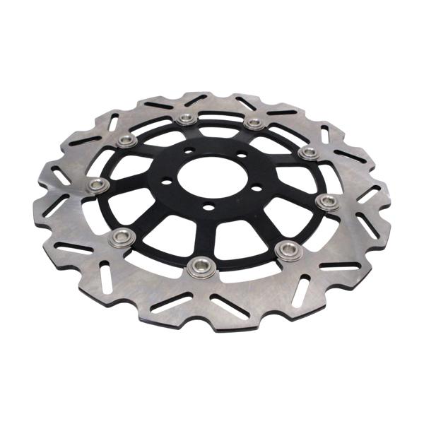 フローティング ウェーブ ブレーキ ディスク ディスクローター ブラック ZRX1200R/S ZR...