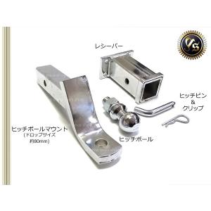 改良版 トヨタ ランドクルーザー プラド 150系 シャックル 付き ヒッチ