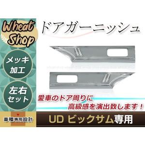 大型商品 新品 日産 UD ビックサム メッキ フェンダーパネル 左右