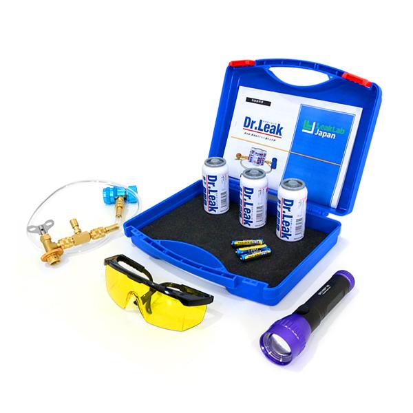 LL-DR300 スターターキット トレーサーライン 蛍光剤 潤滑油入り 漏れ止め剤 エアコン AC...