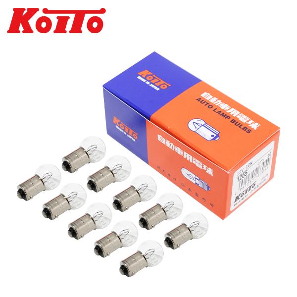 KOITO-1265 白熱 バルブ パネル 計器灯 表示灯 ランプ ライト 12V 10W BA9s...
