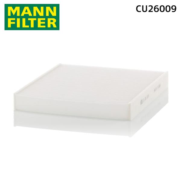 CU26009 ゴルフ AUDJHF キャビンフィルター 粒子フィルター MANN フォルクスワーゲ...