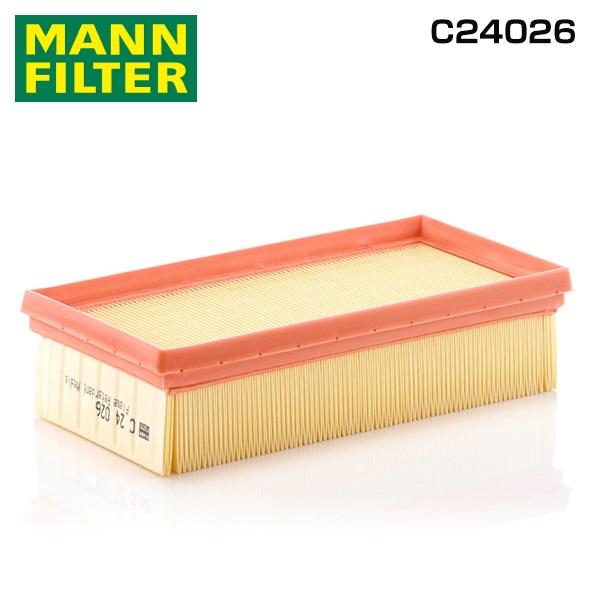 C24026 2008 A94HM01 エアーエレメント MANN プジョー 96 747 255 ...