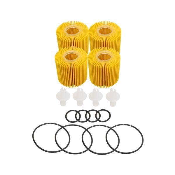 エスティマ GSR50/55W オイルフィルター 4個 セット 参考純正品番 04152-31090...