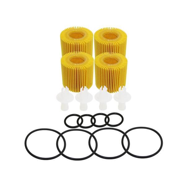 プリウス ZVW50/51/55 オイルフィルター 4個 セット 参考純正品番 04152-3701...