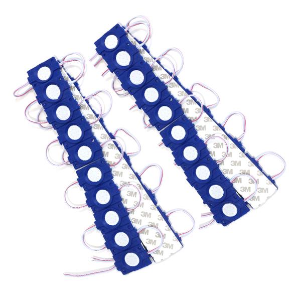 トラック LED アンダー サイドマーカー ランプ ブルー 青 防水設計 24V車対応 ダンプ デコ...