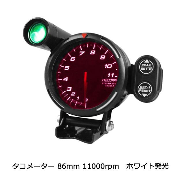 タコメーター レーサー ゲージ 11000 RPM シルビア AE86 JZX100 JZX120 ...
