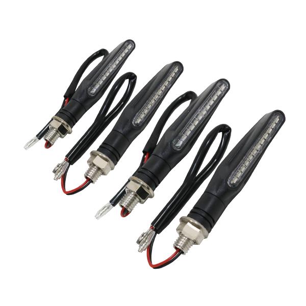 流れる LED シーケンシャル ウインカー バイク 4個セット グラディウス GSX-R600 V-...