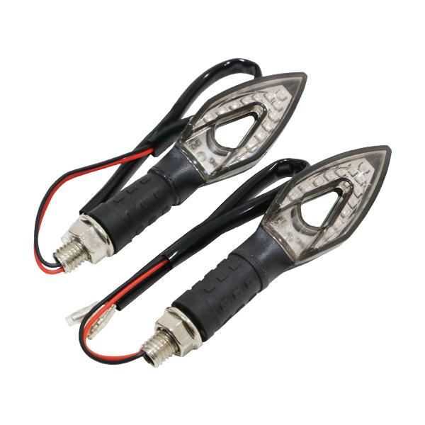 流れる LED シーケンシャル ウインカー バイク 2個セット ZX-6R タイガー800 GSX1...