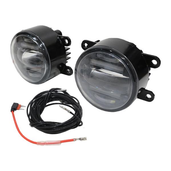 純正交換用 デイライト付き LED フォグランプ ★ コルトラリーアートバージョンR Z27AG ホ...