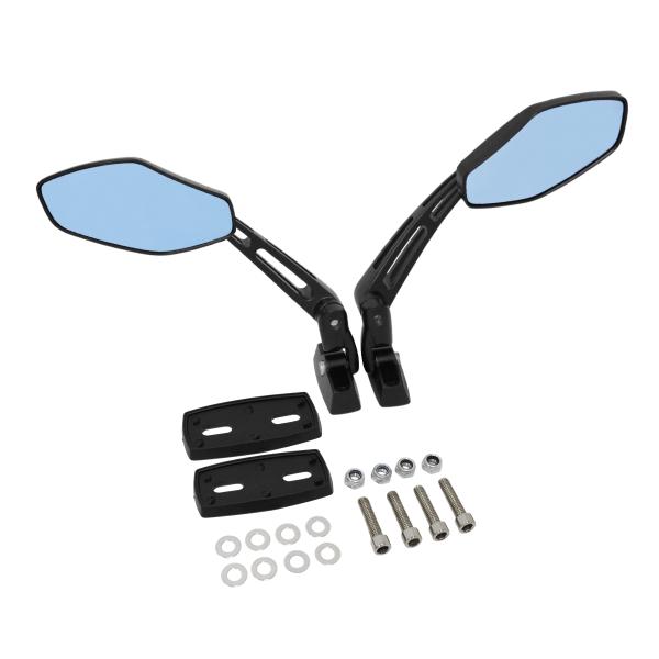 バイク用ミラー ブラック 左右セット スズキ GSX-R1000 ニンジャ250R カウル ミラー ...