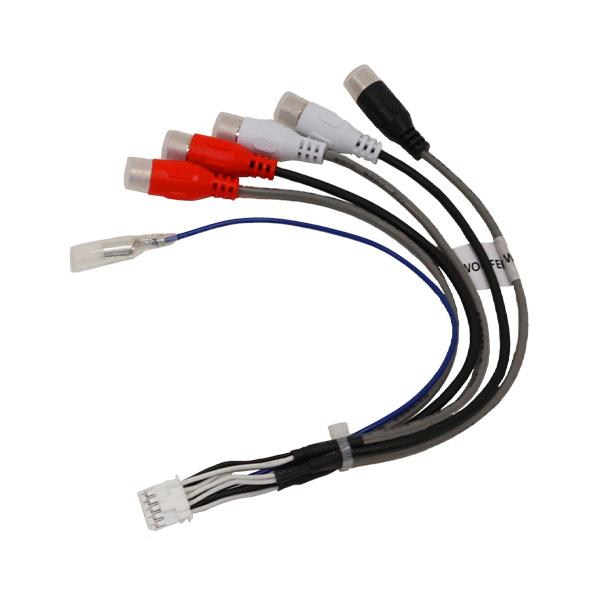 RCA プリアウトケーブル プリアウト CCA-727-500 互換 クラリオン 08AV-Navi...