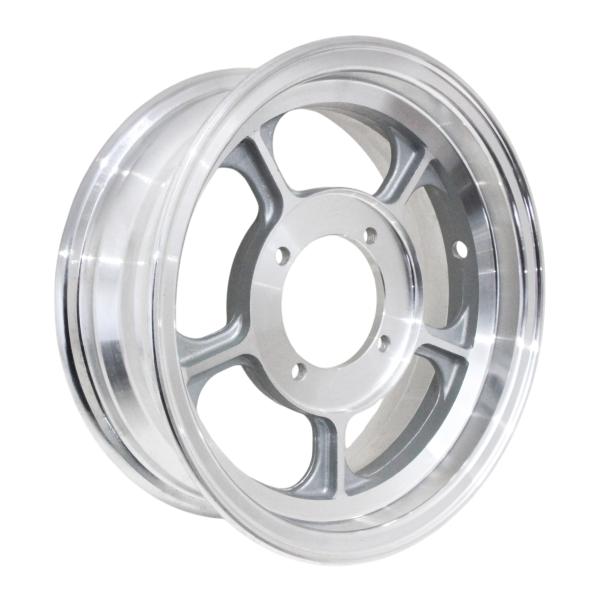 バイク タイヤ ホイール 10インチ ワイドホイール 3.5J シルバー 銀 3.5J 10inch...