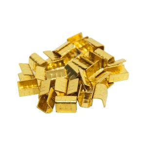 30個セット 汎用 スプライス 端子 0.75sq-1.5sq 圧着端子 金色 配線 接続 自動車 バイク スピーカー コネクター ケーブル 修理 30本