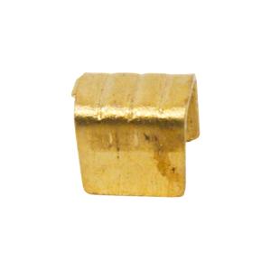 1個 単品 汎用 スプライス 端子 1.25sq-2sq 圧着端子 金色 配線 接続 自動車 バイク スピーカー コネクター ケーブル 修理 1本