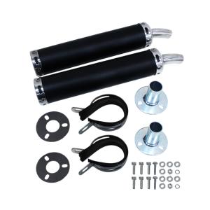 mini NS50F NSR250R MVX NS400R Jha DFR HARC アルミサイレンサー