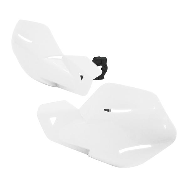 ナックルガード ハンドガード ホワイト 白 KDX250SR Dトラッカー KX250F KX250...