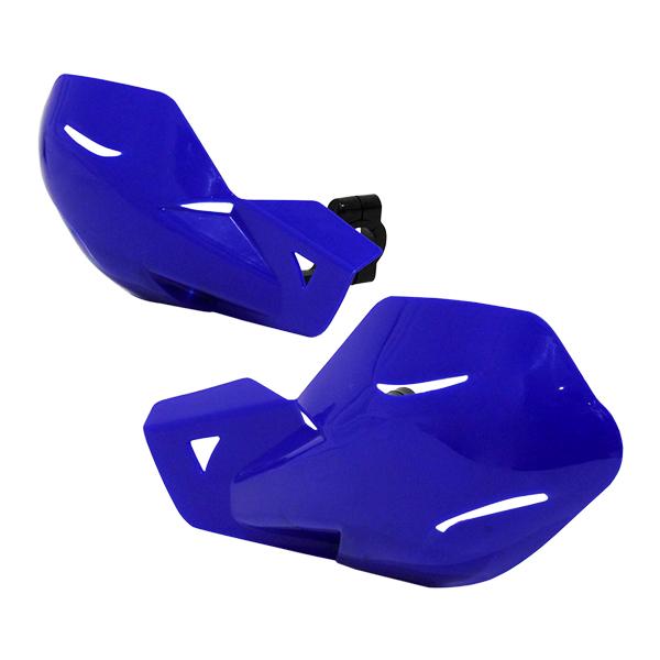 ナックルガード ハンドガード ブルー 青 DT200R KLX250ES DT250 RM250 X...