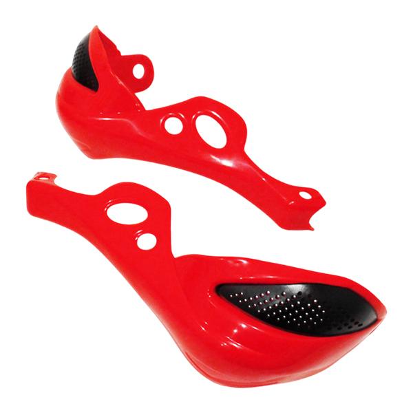 ナックルガード ハンドガード レッド 赤 XLR250BAJA CRM250R XL125S CRF...