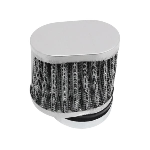 口径 60mm パワーフィルター 1個 メッシュフィルター エアークリーナー アルミ オーバル バギ...