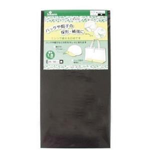 Clover クロバー バッグ帽子ポリ芯 1.5ミリ 黒 57-359