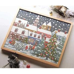 Olympus オリムパス クロスステッチ 刺しゅうキット 四季彩の詩 聖夜 オフホワイト 7110