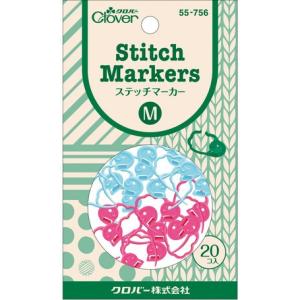 クロバー（Clover） 編み物用品 ステッチマーカー L 55-757 : 洋裁