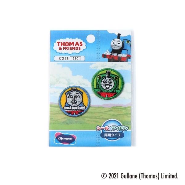 Olympus オリムパス きかんしゃトーマスと仲間たち ワッペン トーマス&amp;パーシー C218