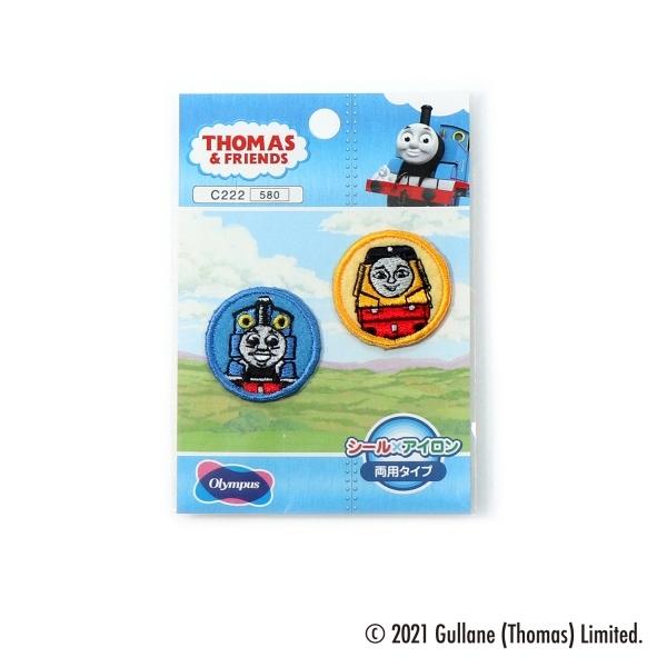 Olympus オリムパス きかんしゃトーマスと仲間たち ワッペン トーマス&amp;レベッカ C222