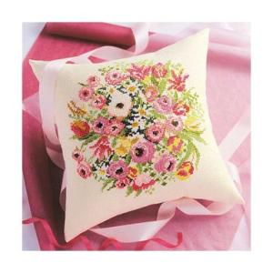 Olympus（オリムパス） クロスステッチ クッション刺繍キット ローズ