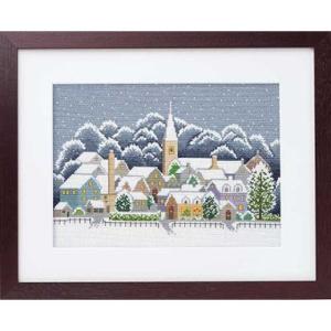 Olympus オリムパス クロスステッチ 刺しゅうキット フォー・シーズンズ コッツウォルズの冬 ...