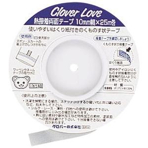 Clover クロバー 熱接着両面テープ 白 10mm 77-961｜洋裁・手芸道具の通販ホリウチ