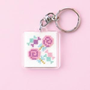 Olympus オリムパス キー リング 刺しゅうキット Fancy Colors キャンディ KS-155