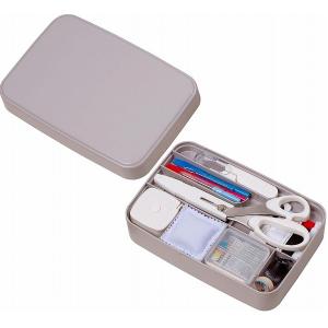 ミササ ソーイングセット うす型タイプ (12点入り) くすみグリーン