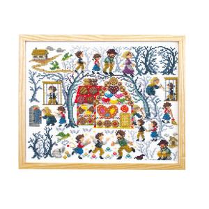 オリムパス製絲 クロスステッチ 刺しゅうキット フォー・シーズンズ